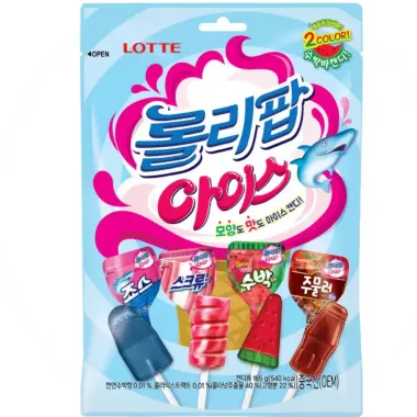 LOTTE Lollipop Ice Candy 14x132g KR