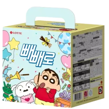 LOTTE Pepero Multipack (Shinchan) 4x520g KR