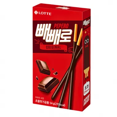 LOTTE Pepero Chocolate Biscuit Stick 40x54g KR