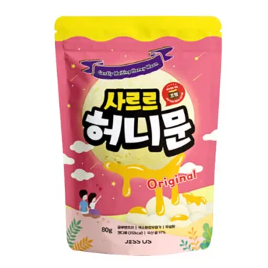 MALRIN Honey Moon Dry Marshmallow Pouch 10x30g KR