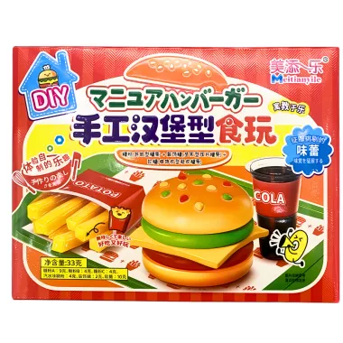 MEITIANYILE DIY Hamburger Candy Toy 24x33g CN