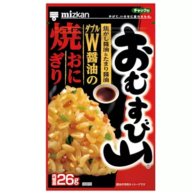 MIKZAN Omusubiyama Grilled Rice Ball 10x8x26g JP