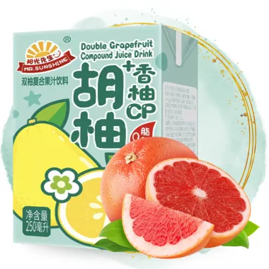 MR SUNSHINE Double Grapefruit Juice 24x250ml CN