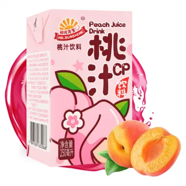 MR SUNSHINE Peach Juice 24x250ml CN