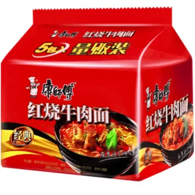 MR.KONG Inst Noodle Braised Beef Flavor 30x104g CN