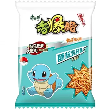 KSF Crispy Noodles Green Sichuan Pepper Flavour 32x33g CN