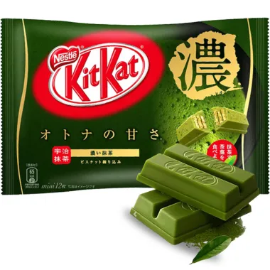 NESTLE KitKat Mini Green Tea Rich 24x113g JP