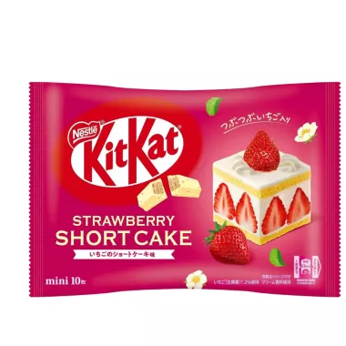 NETSLE Kitkat Mini Strawberry Cake 12x2x116g JP