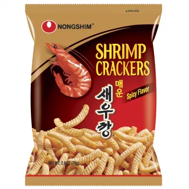 NONGSHIM Rice Cracker Spicy Shrimp 20x90g KR