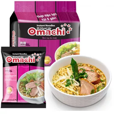 OMACHI Sparerib Flavor Potato Noodle 2x30x79g VN