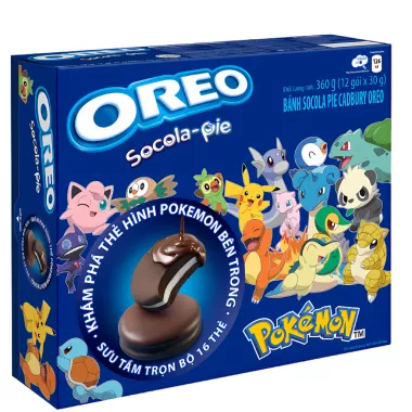 OREO Chocopie Cookies Pokemon 8x360g VN