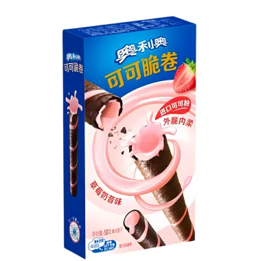 OREO Cocoa Strawberry Crunch Roll 24x50g CN