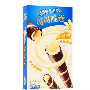 OREO Cocoa Vanilla Mousse Crunch Roll 24x50g CN