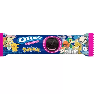 OREO Pokemon Strawberry Chocolate Cookie 24x119.6g VN