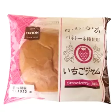 ORION Strawberry Jam Bread 12x90g JP