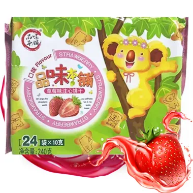 PWBP Strawberry Cookies  2x240g CN