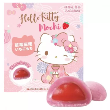 RS Hello Kitty Strawberry Mochi (Box) 36x120g TW