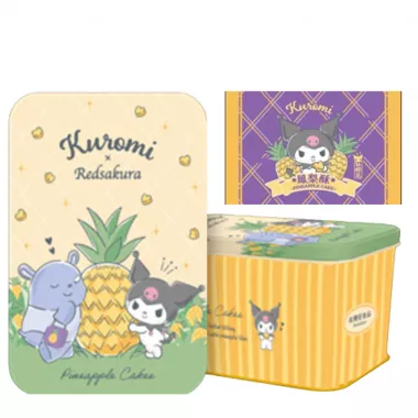 RS Kuromi Pineapple Cake (Tin Box) 24x90g TW