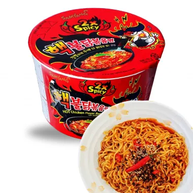 SAMYANG H.Chicken 2x Spicy Ramen (Bowl) 16x105g KR