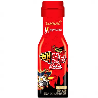 SAM YANG Extra Hot Chicken Ramen Sauce 24x200g KR