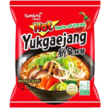 SAM YANG Yukgaejang Hot Mushroom Flavour 20x120g KR