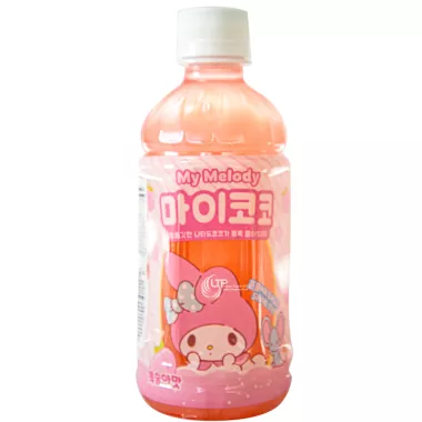 SANRIO My Melody Peach Flavor Drink with Nata de Coco 24x340ml KR