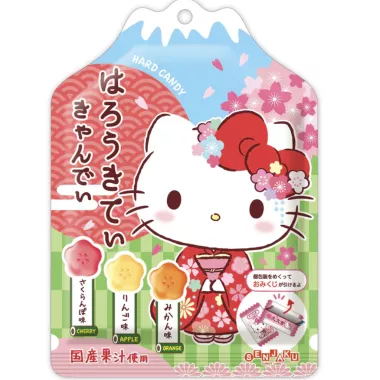 SENJAKUAME HONPO Hello Kitty Candy 10x2x65g JP