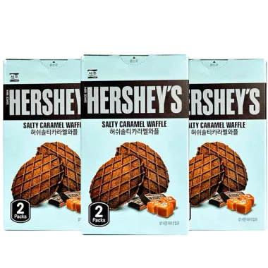 SEOJU Hershey Salty Caramel Waffle 32x55g KR