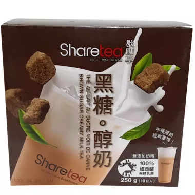 SHARETEA Brown Sugar White (C) Bubble Tea 12x(10x25g) TW