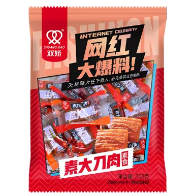 SHUANGJIAO Spicy Strips 40x208g CN