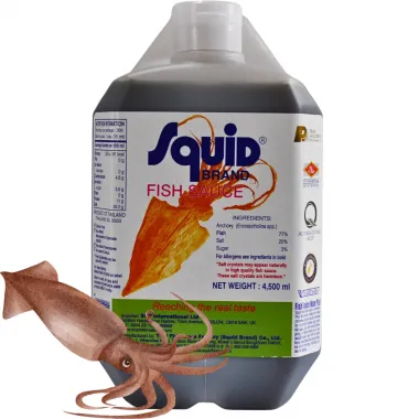 SQUID Fish Sauce 3x 4.5L TH