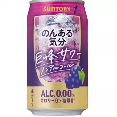 SUNTORY Non Alcohol Sour Grape Drink 24x350ml JP