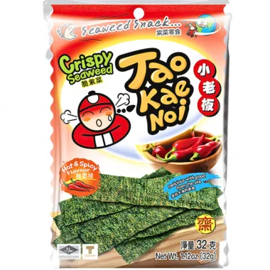 TAOKAENOI Crispy Spicy Seaweed 8x3x59g TH