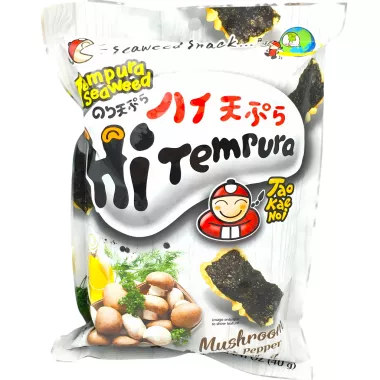 TAOKAENOI Mushroom & Pepper Tempura Seaweed 48x40g TH