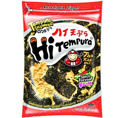 TAOKAENOI Spicy Tempura Seaweed 48x40g TH