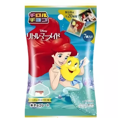 TIROL Disney Little Mermaid Chocolate Biscuit 10x12x46g JP