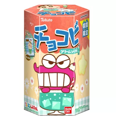 TOHATO Chocobi White Soda Snack 6x8x18g JP