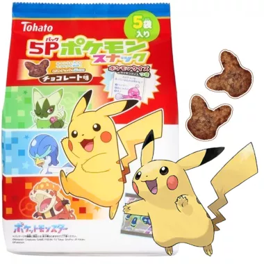 TOHATO Pokemon Chocolate Biscuit 12x80g JP