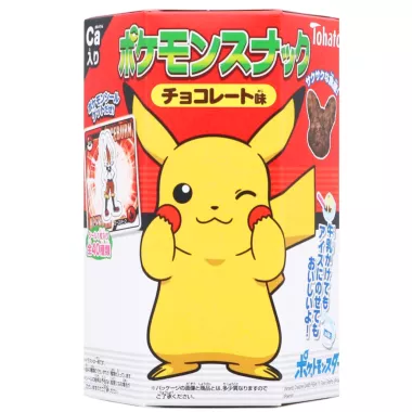 TOHATO Pokemon Snack Chocolate Flavor 8x6x23g JP