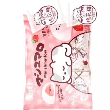 TOMMY & TIM Strawberry Marshmallow 30x90g CN