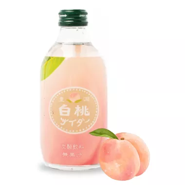 TOMOMASU White Peach Cider 24x300g JP