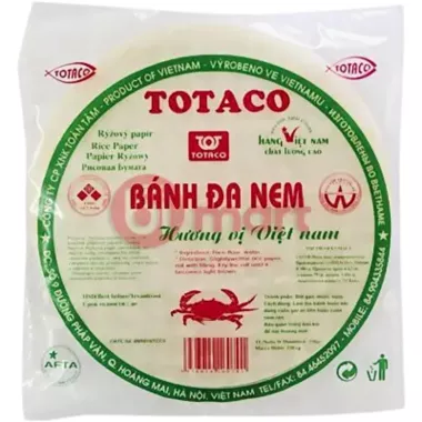 TOTACO Rice Paper Bánh Đa Nem 80x250g VN