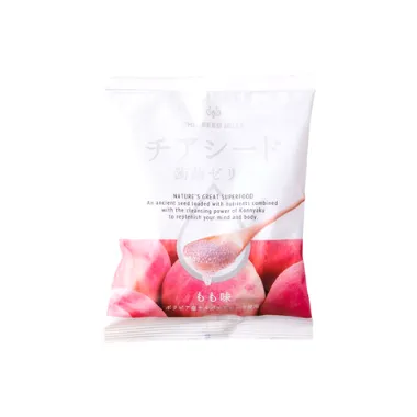 WAKASHO Chia Seed Peach Jelly 200G