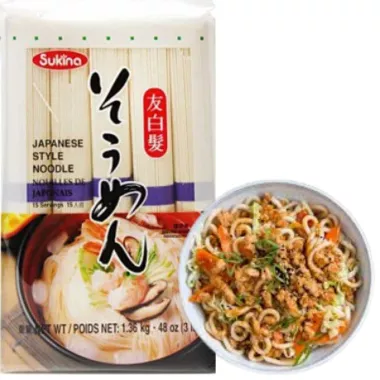 WANG Japan Style Noodle (Tomoshiraga Somen) 24x453g KR