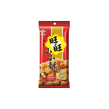 WANT WANT Black Pepper Rice Cracker 8x4x60g CN