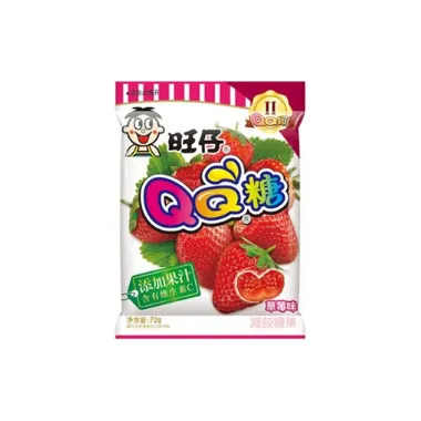 WANT WANT Qq Gummy Strawberry Candy 20G