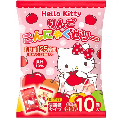 YOKOO Hello Kitty Apple Konjac Jelly 12x150g JP