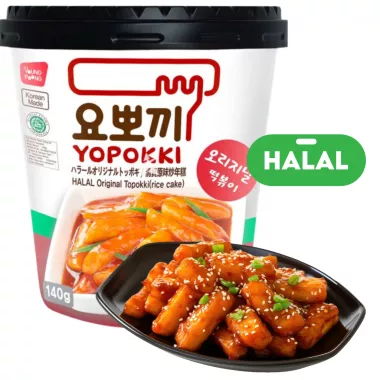 YOUNGPOONG Halal Sweet & Spicy Tteokbokki 30x120g KR