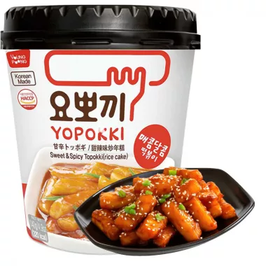 YOUNGPOONG Sweet & Spicy Tteokbokki 30x140g KR