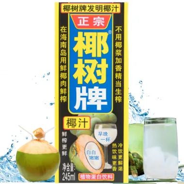 YS Coconut Juice 12x245ml CN